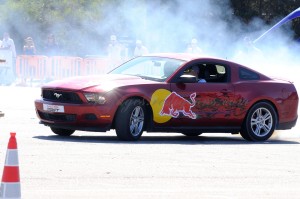 Ford Mustang s197 Red Bull Car Park Drift Carthage 2014 01 border