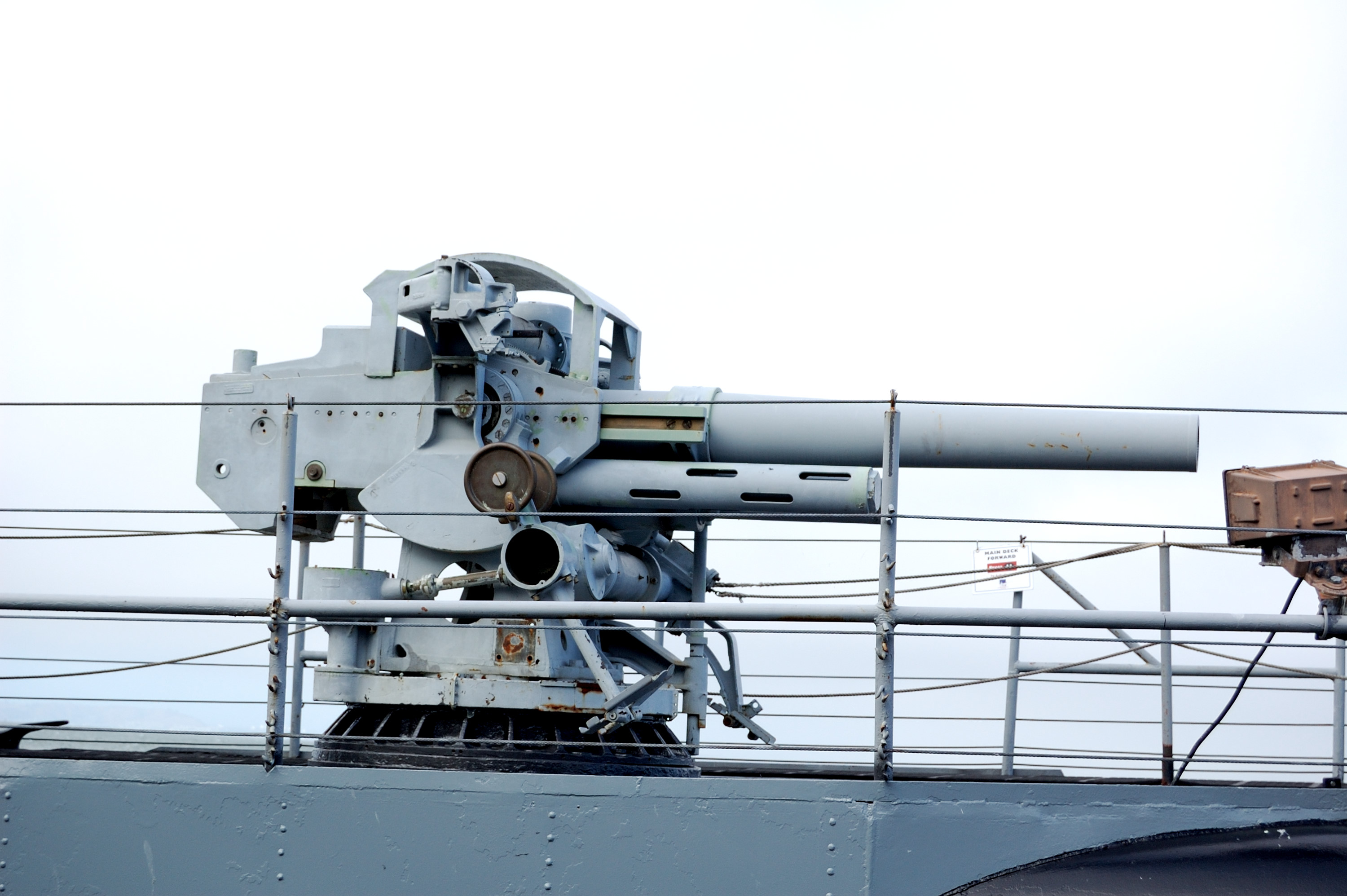 Canon de l'USS Panpanito