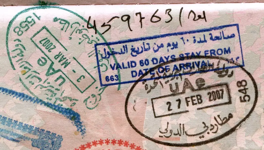 Le visa pour Dubaï